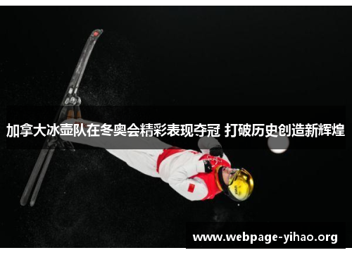 加拿大冰壶队在冬奥会精彩表现夺冠 打破历史创造新辉煌 加拿大冰壶队在冬奥会精彩表现夺冠 打破历史创造新辉煌